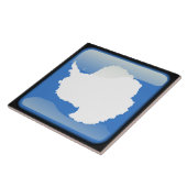 Carreau Drapeau de l'Antarctique (Côté)