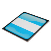Carreau Drapeau de l'Argentine (Côté)