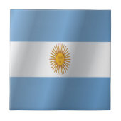 Carreau Drapeau de l'Argentine (Devant)