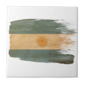 Carreau Drapeau de l'Argentine (Devant)