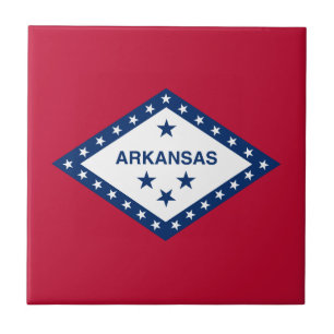 Carreau Drapeau de l'Arkansas