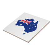 Carreau drapeau de l'Australie (Côté)