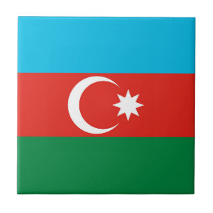 Carreau Drapeau de l'Azerbaïdjan