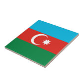 Carreau Drapeau de l'Azerbaïdjan (Côté)