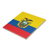 Carreau Drapeau de l'Equateur (Côté)
