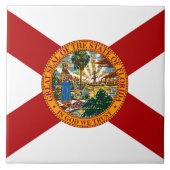Carreau Drapeau de l'État de Floride (Devant)