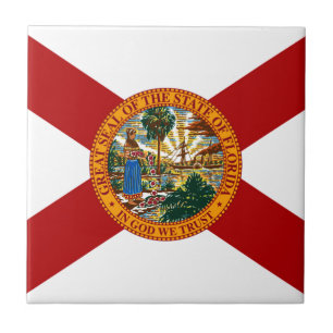 Carreau Drapeau de l'État de Floride