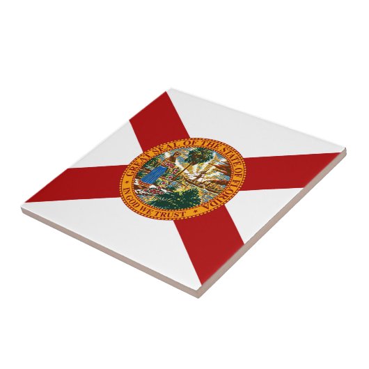 Carreau Drapeau de l'État de Floride (Côté)