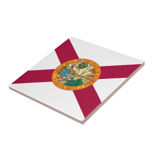 Carreau Drapeau de l'État de Floride (Côté)