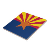 Carreau Drapeau de l'État de l'Arizona (Côté)