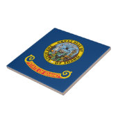 Carreau Drapeau de l'État de l'Idaho (Côté)