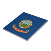 Carreau Drapeau de l'État de l'Idaho (Côté)