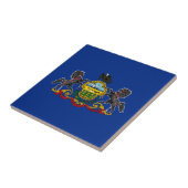 Carreau Drapeau de l'État de Pennsylvanie (Côté)