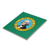 Carreau Drapeau de l'État de Washington (Côté)