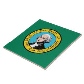 Carreau Drapeau de l'État de Washington (Côté)