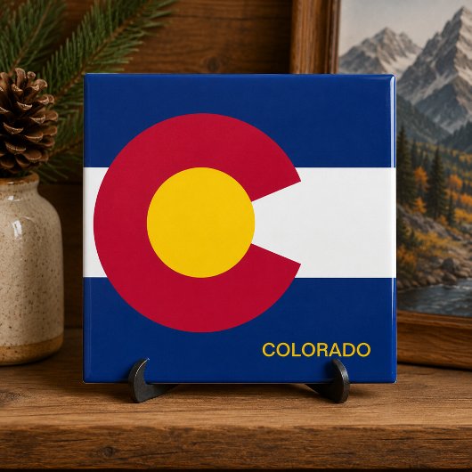 Carreau Drapeau de l'État du Colorado