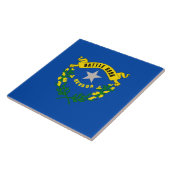 Carreau Drapeau de l'État du Nevada (Côté)