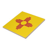 Carreau Drapeau de l'État du Nouveau-Mexique (Côté)