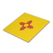 Carreau Drapeau de l'État du Nouveau-Mexique (Côté)