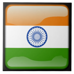 Carreau Drapeau de l'Inde
