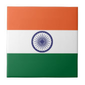 Carreau Drapeau de l'Inde (Devant)