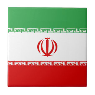 Carreau Drapeau de l'Iran
