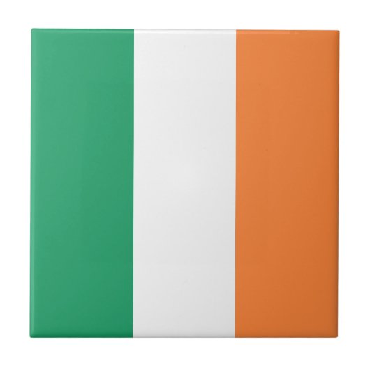 Carreau Drapeau de l'Irlande (Devant)
