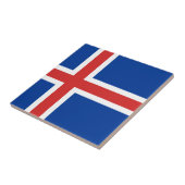 Carreau Drapeau de l'Islande (Côté)