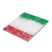 Carreau Drapeau de l'Italie (Côté)