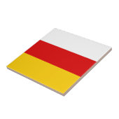 Carreau Drapeau de l'Ossétie du Sud (Côté)