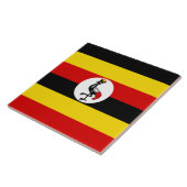 Carreau Drapeau de l'Ouganda (Côté)