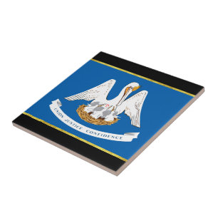 Carreau Drapeau de Louisiane