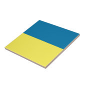 Carreau Drapeau de l'Ukraine (Côté)