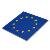 Carreau Drapeau de l'Union européenne (UE) (Europe) (Côté)