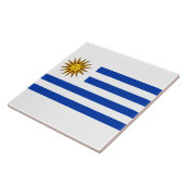 Carreau Drapeau de l'Uruguay (Côté)