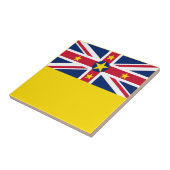 Carreau Drapeau de Niue (Côté)