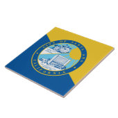 Carreau Drapeau de Père Noël Ana (Californie) (Côté)