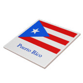 Carreau Drapeau de Porto Rico (Côté)
