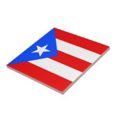 Carreau Drapeau de Porto Rico (Côté)