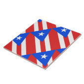 Carreau Drapeau de Porto Rico (Côté)