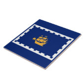 Carreau Drapeau de Québec (Québec, Canada) (Côté)