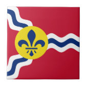 Carreau Drapeau de Saint-Louis, Missouri (Devant)