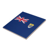 Carreau Drapeau de Sainte-Hélène (Côté)