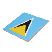 Carreau Drapeau de Sainte-Lucie (Côté)