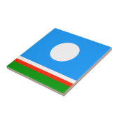 Carreau Drapeau de Sakha (Côté)