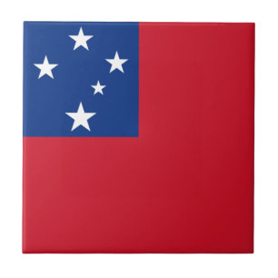 Carreau Drapeau de Samoa