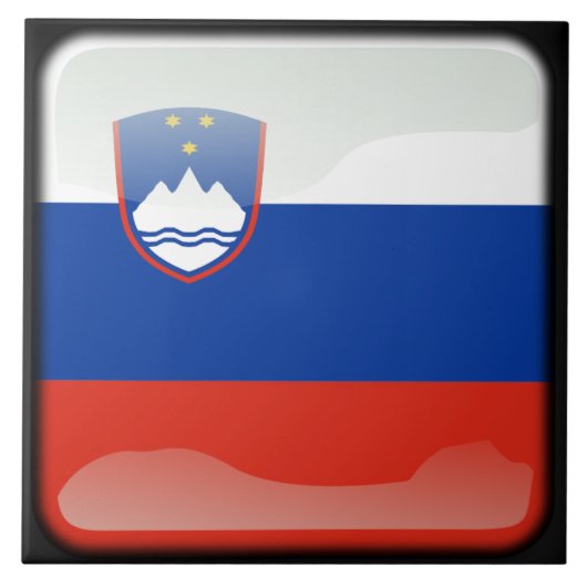Carreau Drapeau de Slovénie (Devant)