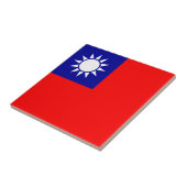Carreau Drapeau de Taïwan (Côté)