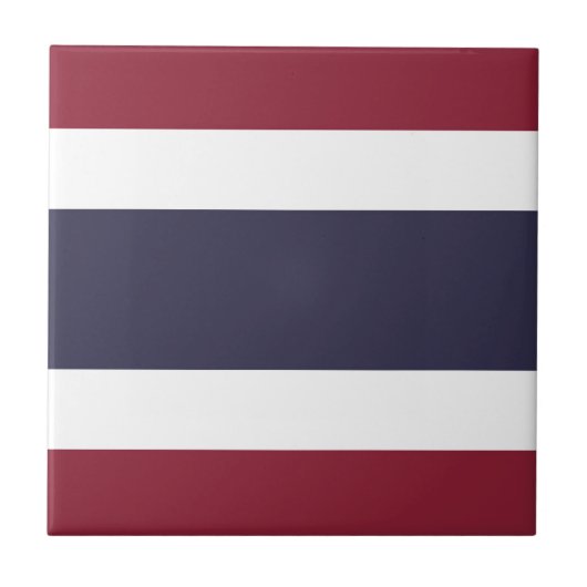 Carreau Drapeau de Thaïlande (Devant)