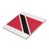 Carreau Drapeau de Trinité-et-Tobago (Côté)